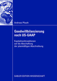 Vorderes Coverbild Goodwillbilanzierung nach US-GAAP