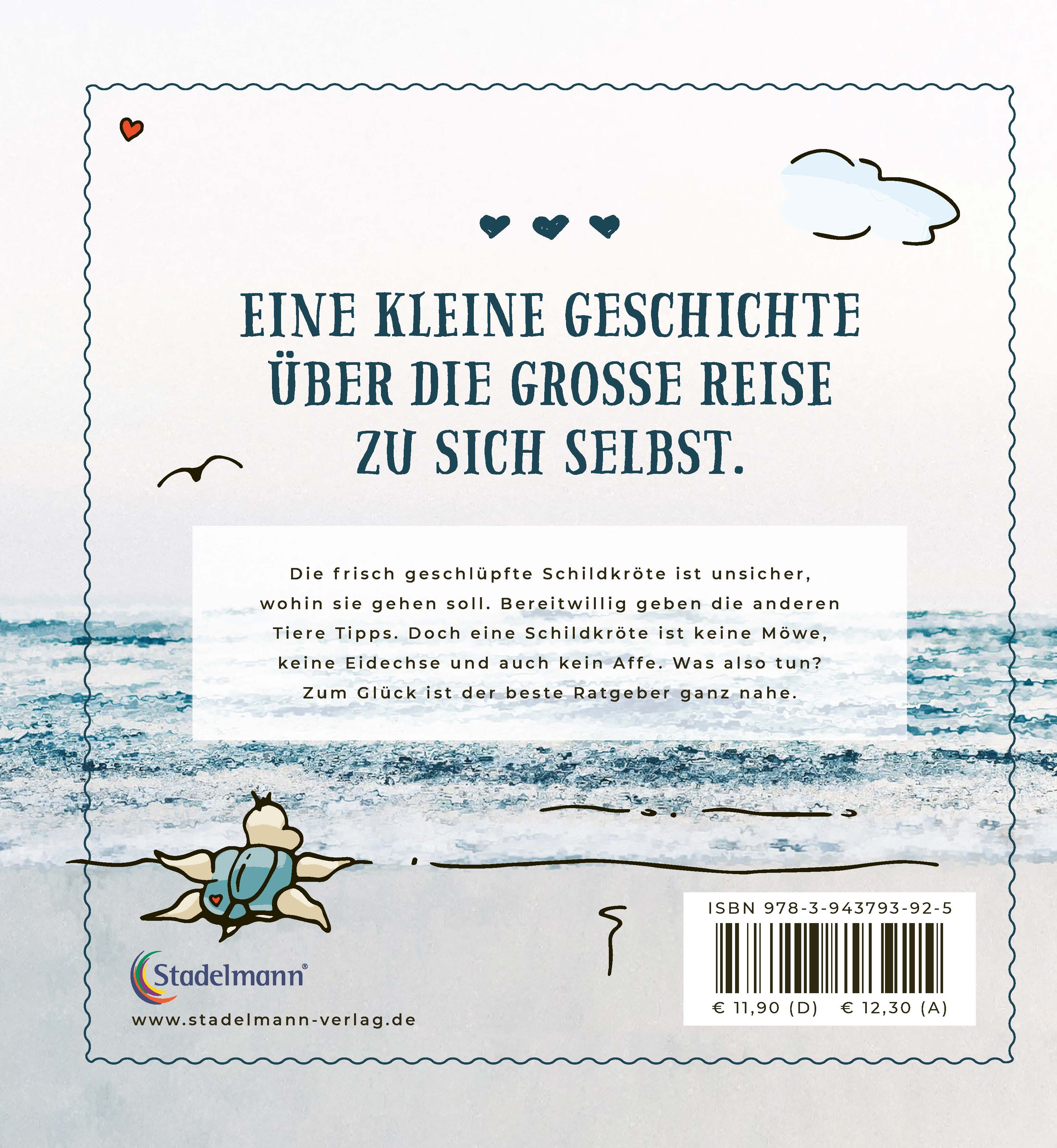 Rückseitencover Wohin des Weges kleine Schildkröte