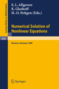 Vorderes Coverbild Numerical Solution of Nonlinear Equations