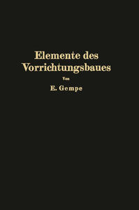 Vorderes Coverbild Elemente des Vorrichtungsbaues