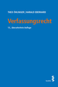 Vorderes Coverbild Verfassungsrecht