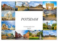 Vorderes Coverbild Potsdam Wunderschöne Stadt (Wandkalender 2025 DIN A3 quer), CALVENDO Monatskalender