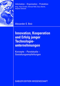 Vorderes Coverbild Innovation, Kooperation und Erfolg junger Technologieunternehmungen