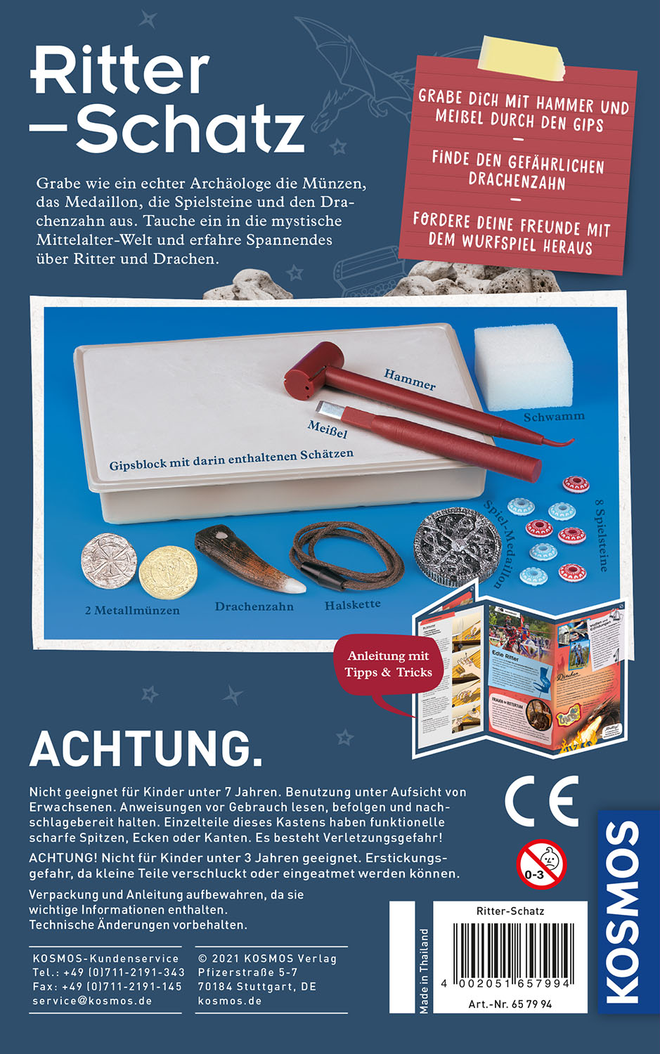 Rückseitencover Ritter-Schatz
