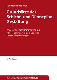 Vorderes Coverbild Grundsätze der Schicht- und Dienstplan-Gestaltung
