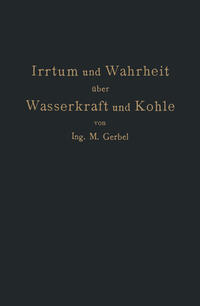 Vorderes Coverbild Irrtum und Wahrheit über Wasserkraft und Kohle