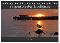 Vorderes Coverbild Sehenswerter Bodensee (Tischkalender 2025 DIN A5 quer), CALVENDO Monatskalender
