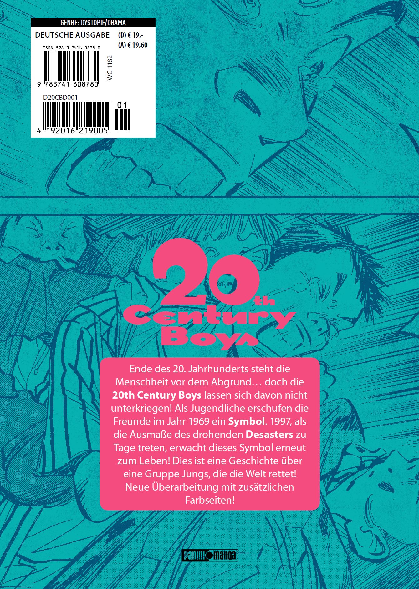 Rückseitencover 20th Century Boys: Ultimative Edition 01