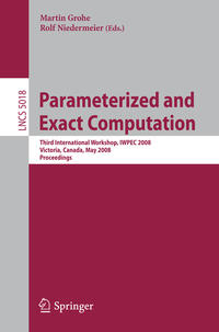 Vorderes Coverbild Parameterized and Exact Computation