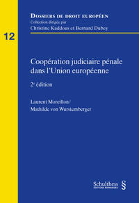 Vorderes Coverbild Coopération judiciaire pénale dans l'Union européenne