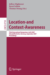 Vorderes Coverbild Location- and Context-Awareness