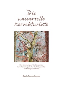 Vorderes Coverbild Die universelle Korrekturliste