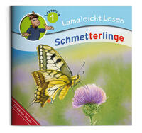 Vorderes Coverbild Lamaleicht Lesen Schmetterlinge