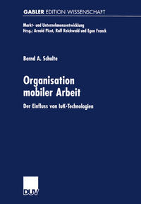 Vorderes Coverbild Organisation mobiler Arbeit