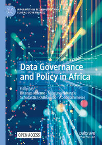 Vorderes Coverbild Data Governance and Policy in Africa