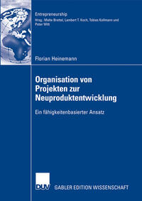 Vorderes Coverbild Organisation von Projekten der Neuproduktentwicklung