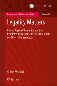 Vorderes Coverbild Legality Matters