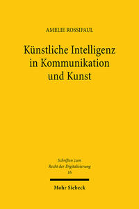 Vorderes Coverbild Künstliche Intelligenz in Kommunikation und Kunst