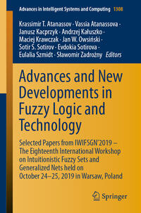 Vorderes Coverbild Advances and New Developments in Fuzzy Logic and Technology