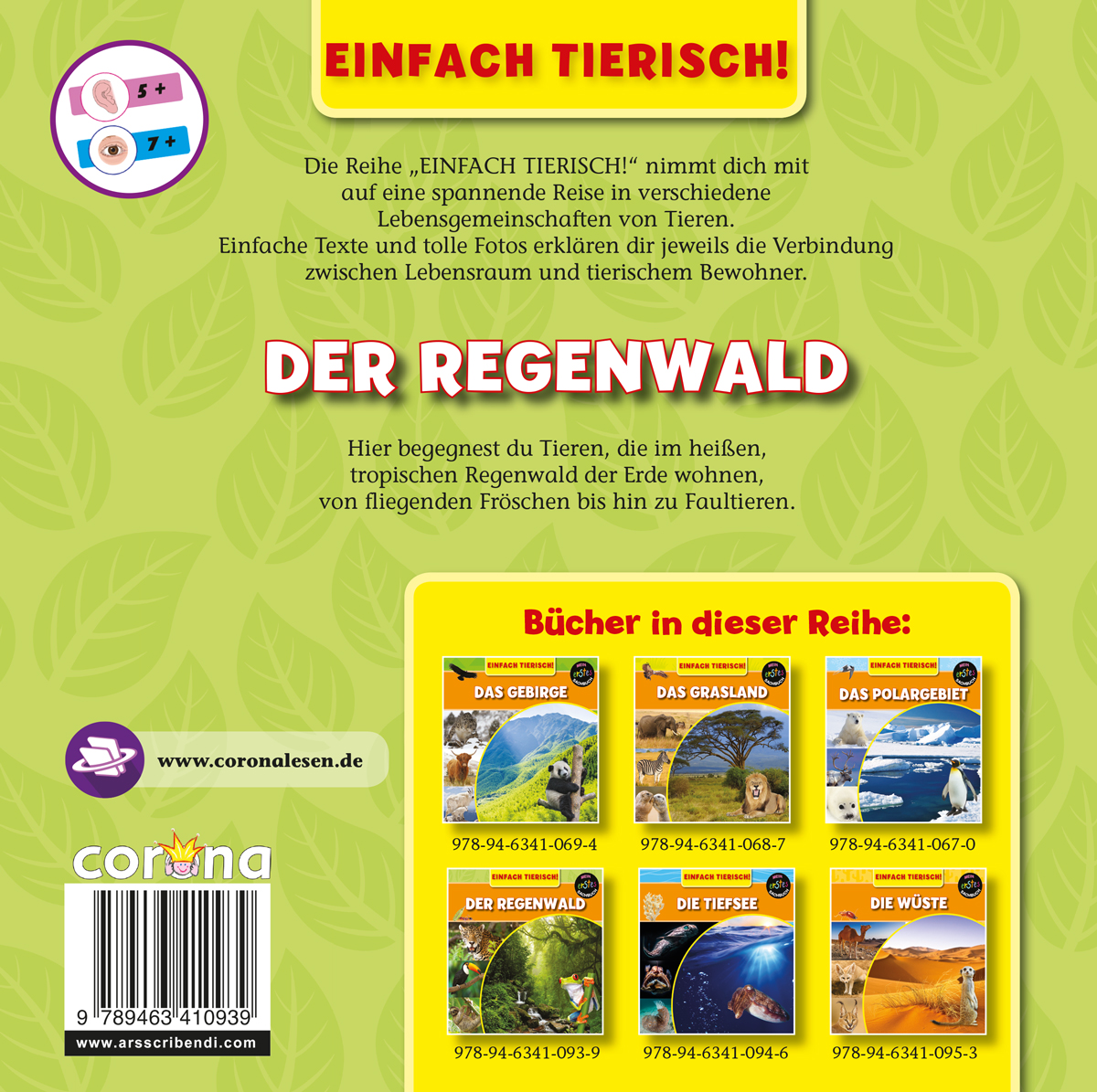 Rückseitencover Der Regenwald