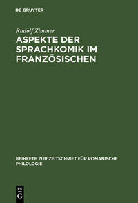 Vorderes Coverbild Aspekte der Sprachkomik im Französischen