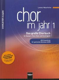 Vorderes Coverbild Chor im Jahr 1. Chorleiterausgabe inkl. CD-ROM
