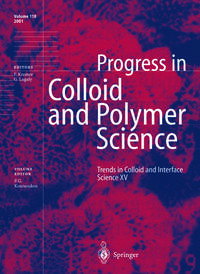 Vorderes Coverbild Trends in Colloid and Interface Science XV