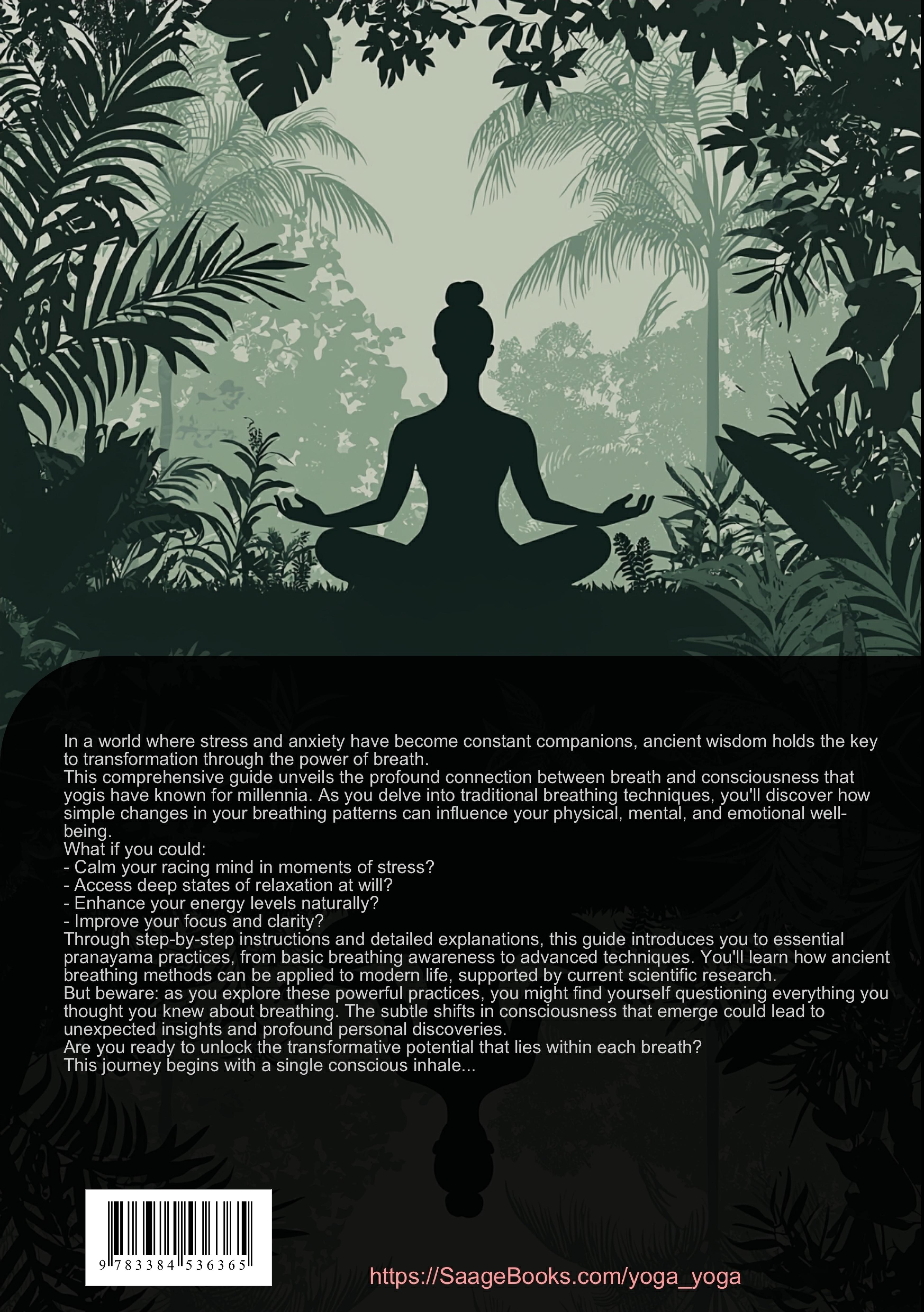 Rückseitencover Yoga Philosophy: A Beginner's Guide to Ancient Breathing Practices