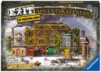 Vorderes Coverbild EXIT Adventskalender "Die verlassene Fabrik" - 25 Rätsel für EXIT-Begeisterte ab 10 Jahren