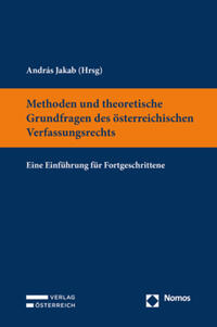 Vorderes Coverbild Methoden und theoretische Grundfragen des österreichischen Verfassungsrechts