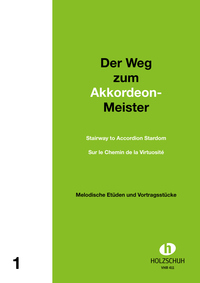 Vorderes Coverbild Der Weg zum Akkordeon-Meister 1