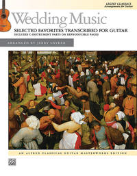 Vorderes Coverbild Wedding Music: Selected Favorites Transcribed for Guitar