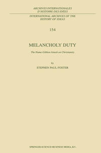 Vorderes Coverbild Melancholy Duty