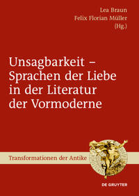 Vorderes Coverbild UNSAGBARKEIT (BRAUN/MUELLER) TA 59