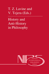 Vorderes Coverbild History and Anti-History in Philosophy