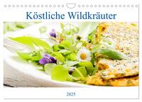 Vorderes Coverbild Köstliche Wildkräuter (Wandkalender 2025 DIN A4 quer), CALVENDO Monatskalender