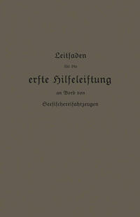 Vorderes Coverbild Leitfaden für die erste Hilfeleistung an Bord von Seefischereifahrzeugen