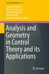 Vorderes Coverbild Analysis and Geometry in Control Theory and its Applications