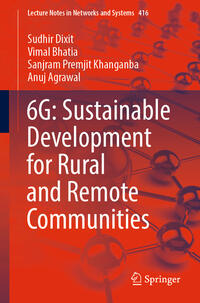 Vorderes Coverbild 6G: Sustainable Development for Rural and Remote Communities