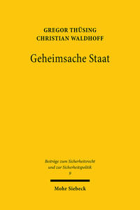 Vorderes Coverbild Geheimsache Staat