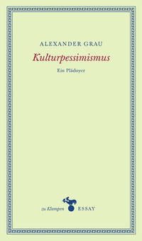Vorderes Coverbild Kulturpessimismus