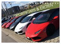 Vorderes Coverbild Supersportscars & Exoten (Tischkalender 2025 DIN A5 quer), CALVENDO Monatskalender