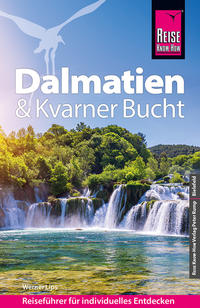Vorderes Coverbild Reise Know-How Reiseführer Dalmatien & Kvarner Bucht