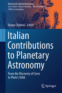 Vorderes Coverbild Italian Contributions to Planetary Astronomy