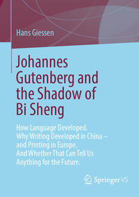Vorderes Coverbild Johannes Gutenberg and the Shadow of Bi Sheng