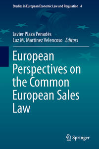 Vorderes Coverbild European Perspectives on the Common European Sales Law