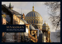Vorderes Coverbild Synagogen in Deutschland Kalender 5785/5786