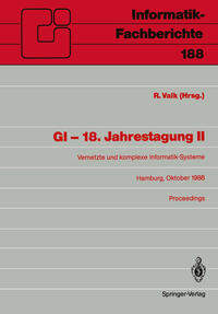 Vorderes Coverbild GI — 18. Jahrestagung II