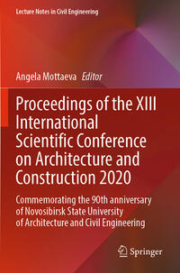 Vorderes Coverbild Proceedings of the XIII International Scientific Conference on Architecture and Construction 2020