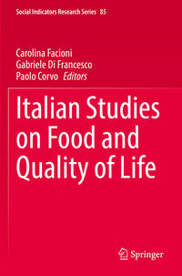 Vorderes Coverbild Italian Studies on Food and Quality of Life